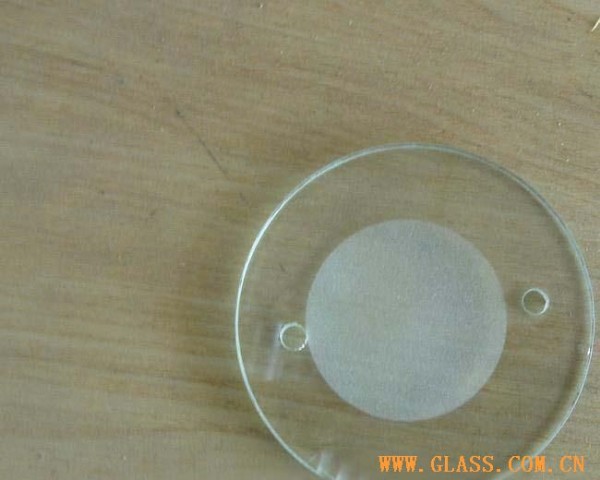 威海喷砂钢化玻璃